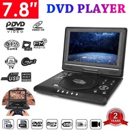 7.8’’ Portable DVD Player With Game Support