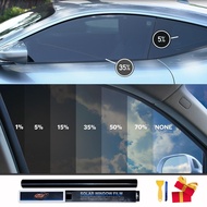 50cmx3/10m Car Window Tint Film Privacy Vinyl Foils Sunshade Stickers Windows Cover Protector Glass 