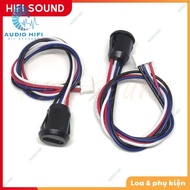Type-C charging port power Jack with waterproof cover, Type-C 4P with ear, wire connector