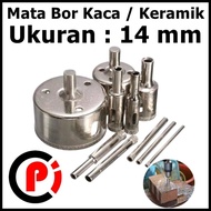 MATA Diamond Hole Saw Drill Bit for Glass, Ceramic, Size 14 mm 14mm