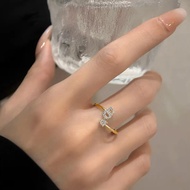Cincin Abjad Inggeris Rekaan Mewah untuk Wanita dan Gadis Jari unjuk Fesyen Cincin Personaliti 26 Ab
