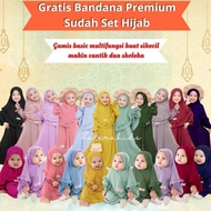 Lula Series ORIGINAL Zalira Kids | Gamis Anak Perempuan terlaris Usia