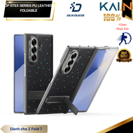 Bao da dành cho Samsung Galaxy Z Fold 7 Dux Ducis STEX Series PU Leather Foldable có chân đế