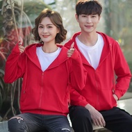 [จัดส่งภายใน 12 ชั่วโมง]เสื้อคลุมไหมพรมคอบัว สเวตเตอร์beming เสื้อกันหนาวแฟชั่นมีซิปแขนยาวมีหมวก( ผ้