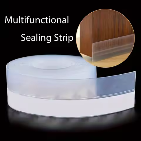 5m Door And Window Seal Rubber Door Seam Soundproof And Windproof Sticker Self Adhesive Door Windscr