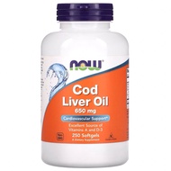 Now Foods Cod Liver Oil 650mg / 1000mg