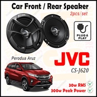 For Perodua Aruz Car Speaker Front/Rear Speaker JVC CS-J620 2 Way Coaxial 300W Peak 30W RMS JVC 620 