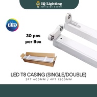 [BOX SET] LED T8 Casing LED T8 Fitting T8 LED Tube LED Single Casing 2ft 4ft 2 feet 4 feet Casing