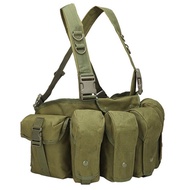 Chest Rig Tactical Vest Military Army Equipment Pouch Outdoor  Paintball Gel Blaster