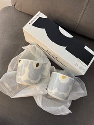 限定 marimekko 灰金套杯