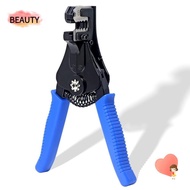 BEAUTY Wire Stripper, Blue Automatic Crimping Tool, Universal High Carbon Steel Wiring Tools Cable