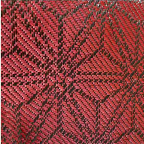 3K 240g real carbon fiber blended fiber fabric, rhombic pattern , used for fishing rod, motorcycle, 