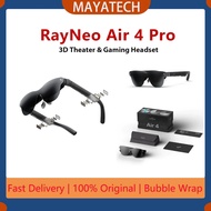 RayNeo Air 4 Pro AR Glasses 120" Virtual Display 120Hz 1080P 3D Cinema Gaming Glasses for Phone/PC/C