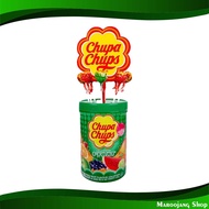 อมยิ้ม ผลไม้ จูปาจุ๊ป 11 กรัม x 50 ชิ้น Lollipop Fruit Chupa Kiss ลูกกวาด แคนดี้ อมยิ้ม ทอฟฟี่ ขนมหวาน หมากฝรั่ง toffy