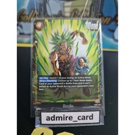 DBS : Fusion World Broly-FB08-087 SR Foil Dragon Ball Card