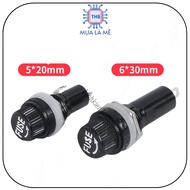 FUSE 5x20mm 6x30mm tube FUSE base - linhkienthb