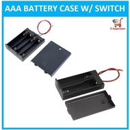 AAA Battery Holder Case with Wire Leads – Slot AAA Battery Box for DIY Electronics, Arduino Projects