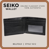 Seiko Wallet - Genuine Leather Billfold (With RFID Blocker) - 1612