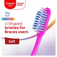 Colgate SlimSoft Ortho Soft Braces Toothbrush 1s / [Bundle of 3]