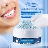 Korimeo 50G Probiotic Care Dental Powder Albumin Oral Powder Dental Powder, dirty, yellow teeth
