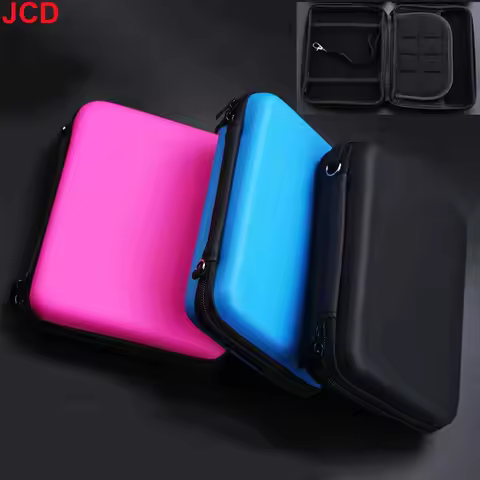 JCD Hard EVA Storage Zip Case Protective Holder For 2DS Game Card Shell Cover Bag High Quality Game 