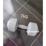 7kg Barbell/7kg Dumbbell/7kg Plastic Barbell/7kg Plastic Dumbbell