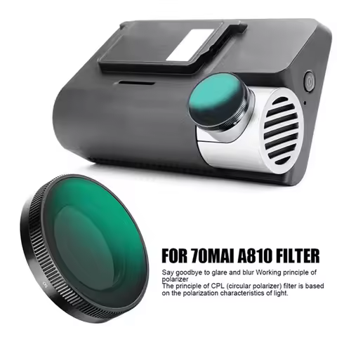 ABVO-Filter For 70 Mai A810 Dashcam CPL Polarizing Filter Circular Polarizer Lens To Reduce Reflecti