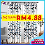 [2024] Langsir Pintu Bilik Tidur / Langsir Tingkap Murah / Sliding Door Curtain Hook&Rod Modern Blin