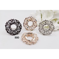 (KB1594) BATU KOREA BROOCH KLIP TUDUNG