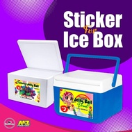 Sticker for Ice Box A4/A3 (Jelly Ball/Aiskrim Malaysia)