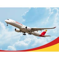 AIRBUS A350-900 IBERIA Commercial Airplane Paper Model