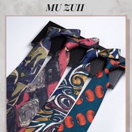 [Ready Stock] NEW 2025 1 PCS High Quality Gentlemen Business Neck Tie 7CM x 148CM TIE-9