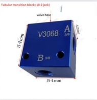 วาล์วควบคุมความดัน V3068วาล์วไฮดรอลิกแบบปรับได้วาล์วนิรภัยวาล์วบรรเทาวาล์วระบายความดันควบคุม Val