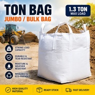 New 1 Ton (1000kg) Jumbo Bag , Heavy Duty Big Bulk Jumbo Bag , Top Duffle Bottom Closed Ton Bag