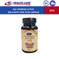 HLP Lifesenze Active Bio-B With Zinc Plus Capsule - Vitamin B1/B2/B3/B5/B6/B7/B9/B12 (30's)