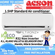 [Installation] Acson 1.5hp (A3WM15N) R32 Standard Non-Inverter Air conditioner