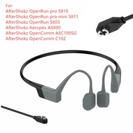 Suitable for Aftershockz AS800 / AfterShokz OpenComm Usb Charger AfterShokz OpenRun Pro Charging Cab