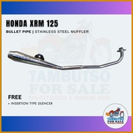 ┴ ✌ ☼ Honda XRM 125 Bullet Pipe Type Muffler for Honda XRM 125 Exhaust pipe