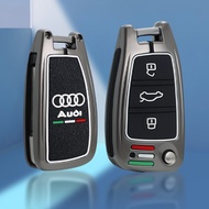 Audi Key Case Alloy Key Case Audi A3 A4 A5 C5 C6 8P B6 B7 B8 C6 Key Case Key Case Key Ring