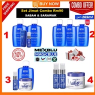 Magic Blue Set Combo Jimat (Natural Deodorant + Shower Gel + Natural Pomade) SABAH SARAWAK