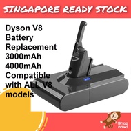 Dyson V8 Battery Replacement OEM Dyson V8 3000mAh 4000mAh SV10 Absolute Cordless V8 Fluffy Vacuum V8 Animal Cordless