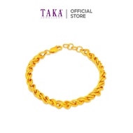 TAKA Jewellery 916 Gold Bracelet