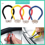 POOP Durability Bicycles Spoke Wrenches Nipples Tool Spokes Holder Tool Straight Pull Flat Spokes Ni