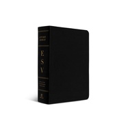 ESV Study Bible Personal Size, Leather, Black