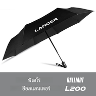 โลโก้โมเดลรถยนต์ร่มสำหรับ Mitsubishi Lancer Outlander Pajero L200 Ralliart ASX Lancer EX Triton Delica Colt อุปกรณ์ตกแต่งรถยนต์