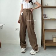 SIVALI Zoya Cargo Pants - Highwaist Loose Cargo - Women's Cargo Pants - Baggy Pants