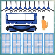 【T Q L I】 Replacement Parts Roller Brush Side Brushes Filters for  R3500S R550 R650 R700 Robot Vacuu