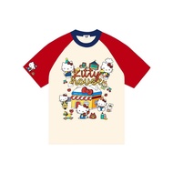 เสื้อยืด Hello Kitty สุดคิ้วท์ อก 44 ยาว 28 Oversize ผ้าคอตตอน