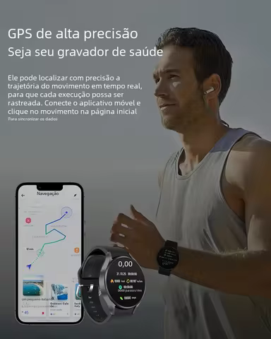 New Watch 6 mini GPS Track NFC Smart Watch Men Amoled Always Display Health Monitoring Clock BT Talk