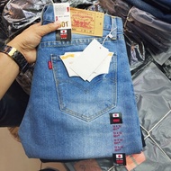 Men's Standard Full Button Jeans Regular Fashion Jeans 5O1